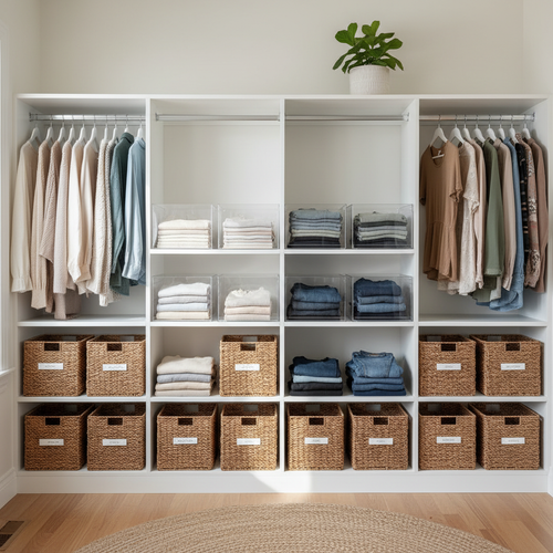 Closet Refresh Kit - organized closet lifestyle